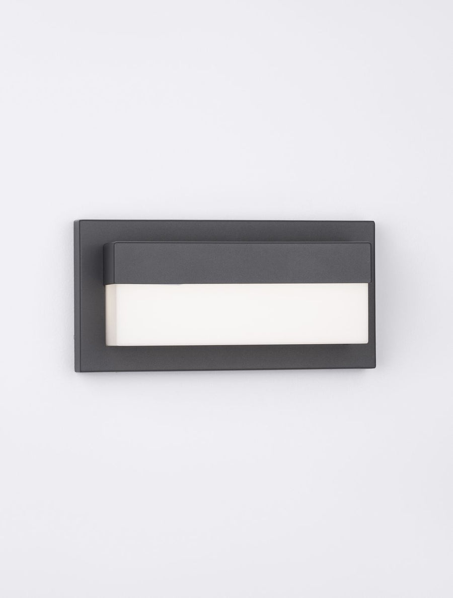 Autre vue de face du même modèle, boîtier noir et partie blanche éclairante