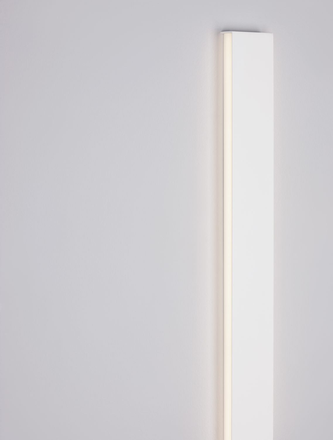 Applique murale Seline blanche, L 60 cm
