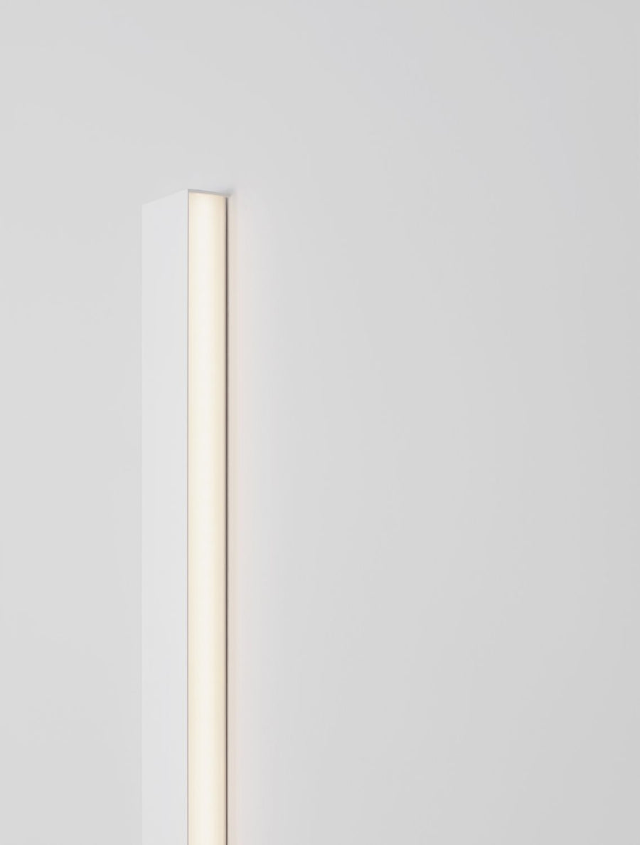 Applique murale Seline blanche, L 90 cm