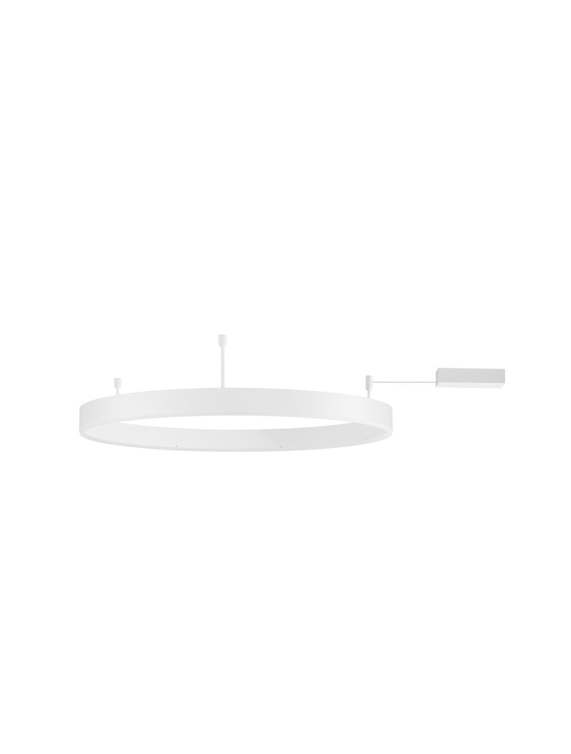 Suspension Motif blanche, L 80 cm
