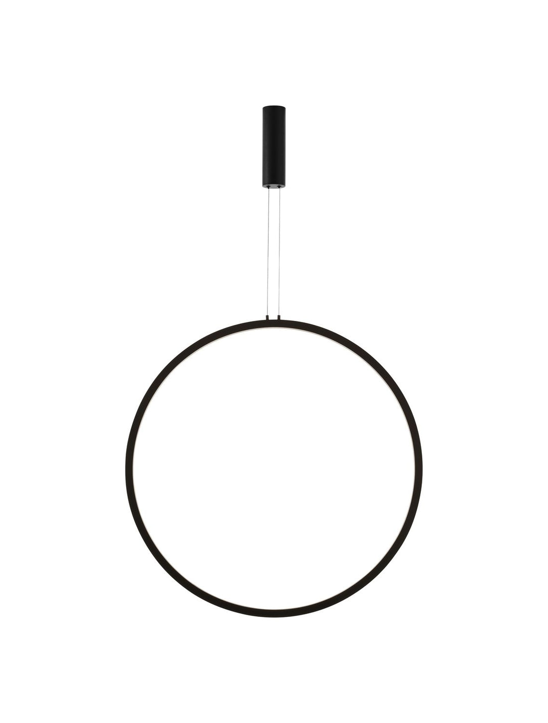 Suspension Change noire, H 200 cm
