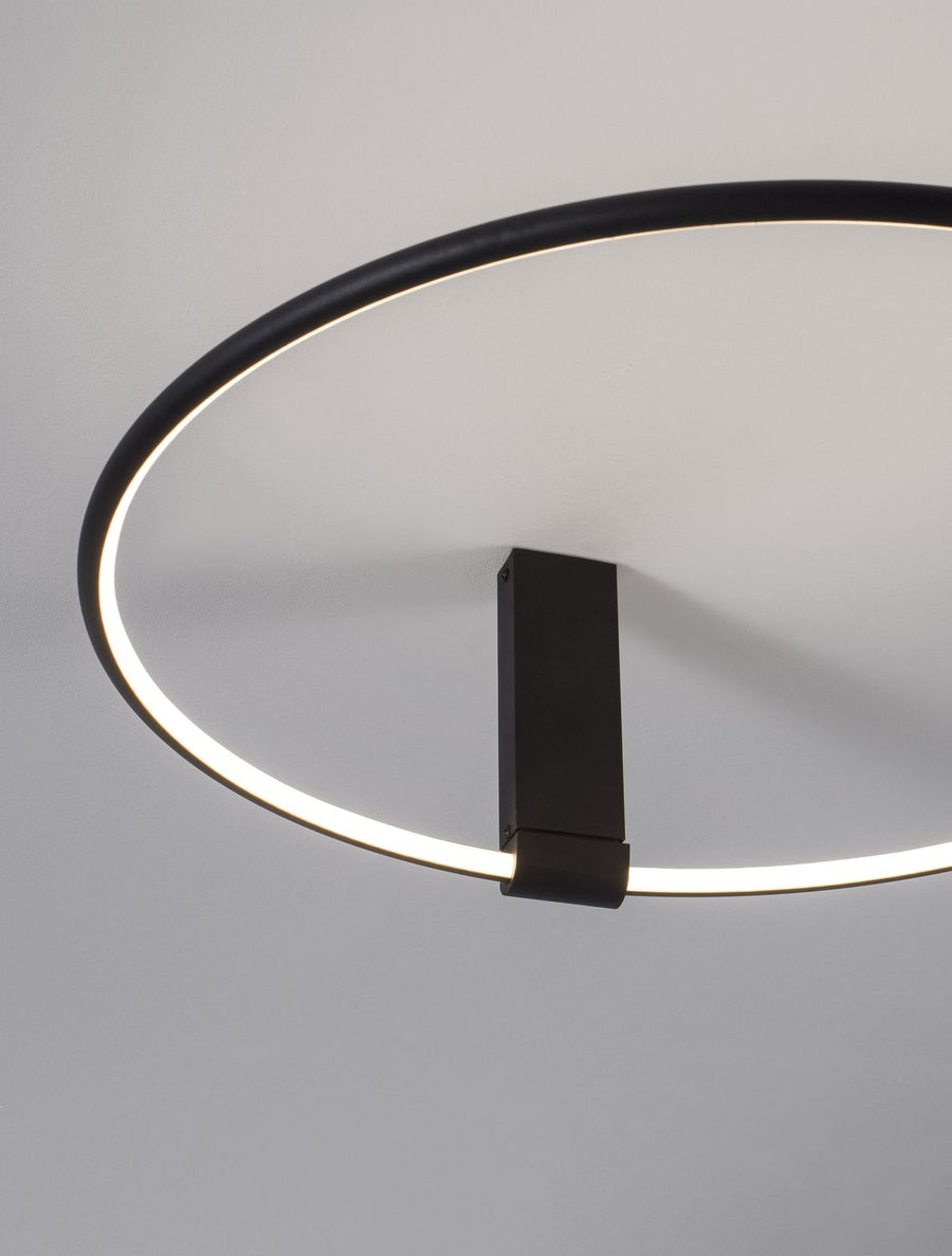 Suspension Garve noire, Ø 60 cm