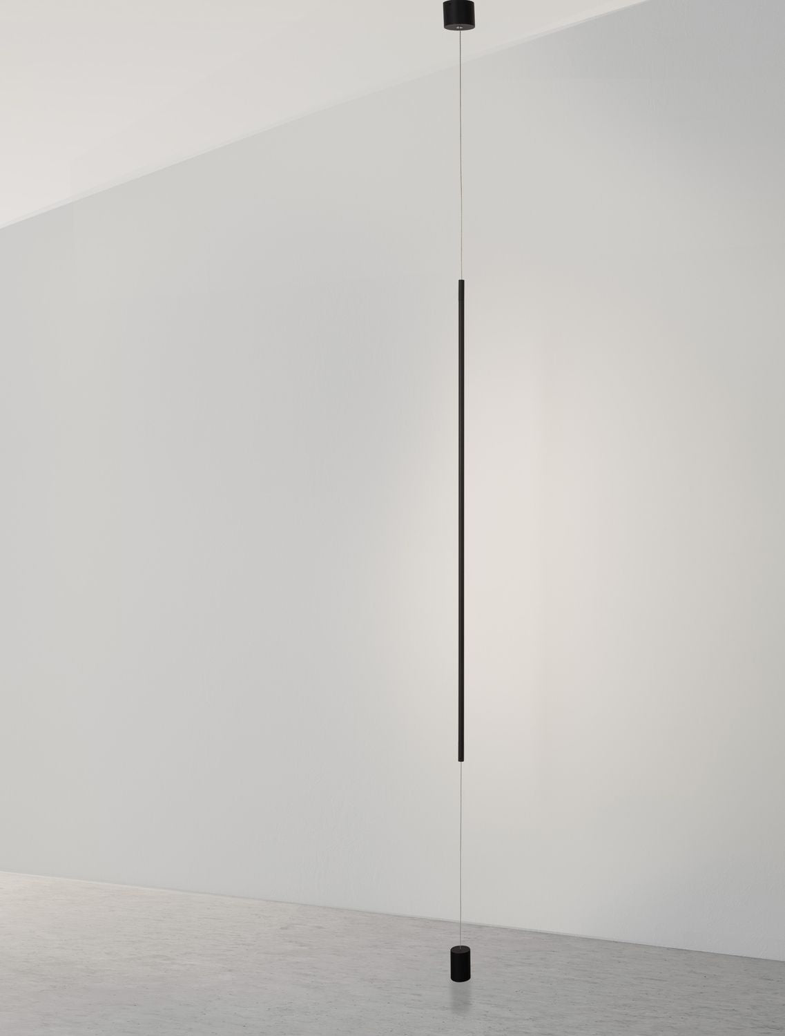 Suspension Elettra noire, H 300 cm (9088109)