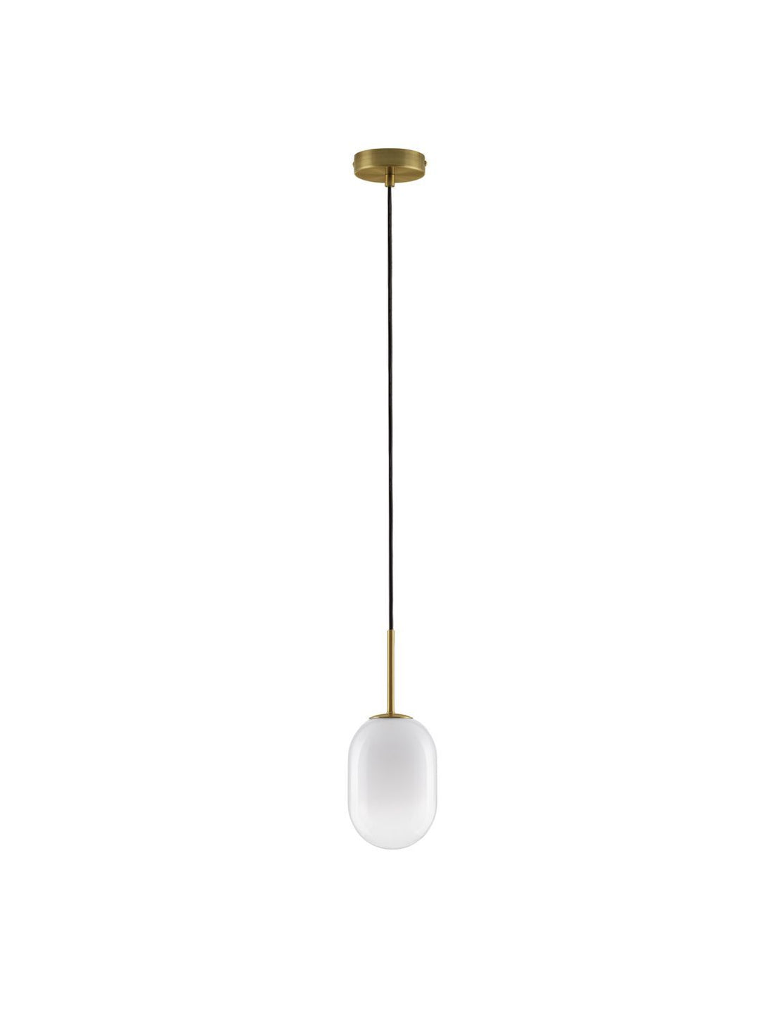 Suspension Chrysi dorée, verre (9092821)