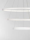 Suspension Empatia blanche, verre