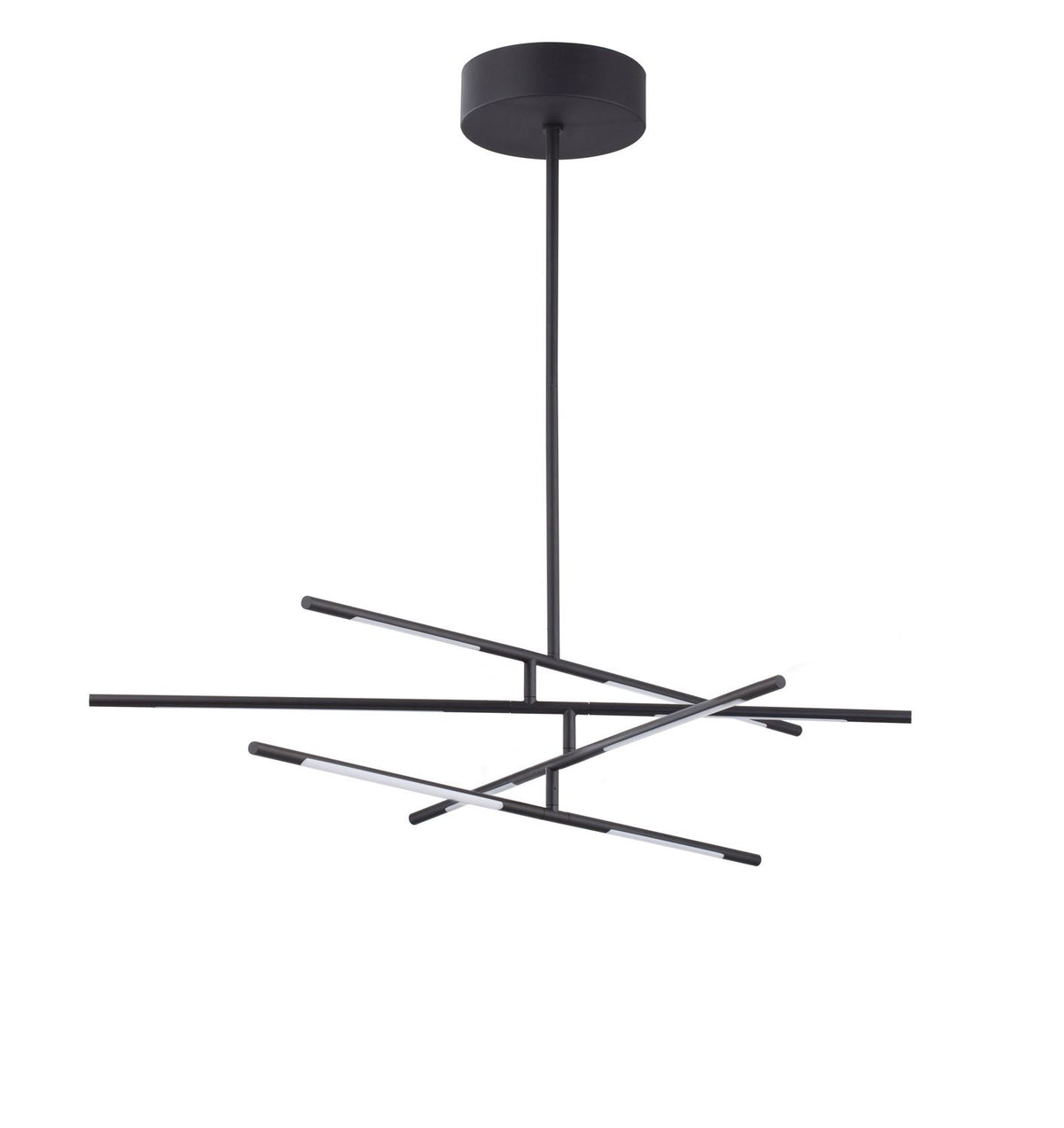 Suspension Raccio noire, L 84 cm