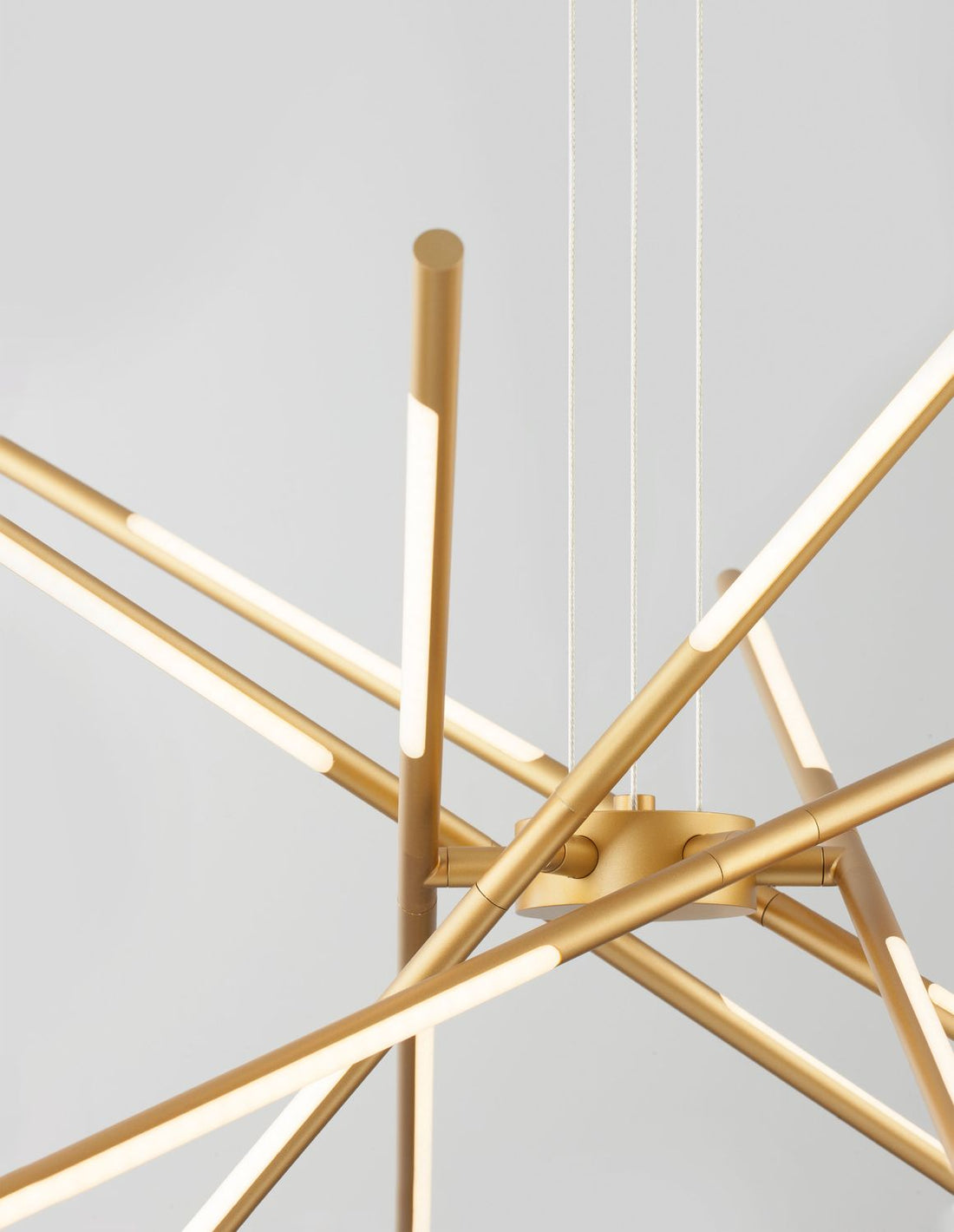 Suspension luminaire | Raccio Laiton H 120 cm