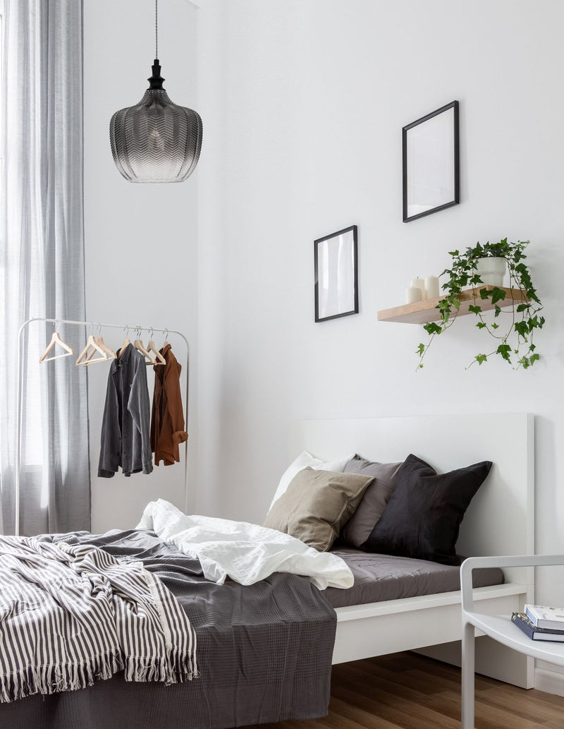Suspension Loni noire, verre (9191242)