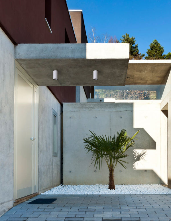 Plafonnier extérieur Ceci blanc, verre (9200612)