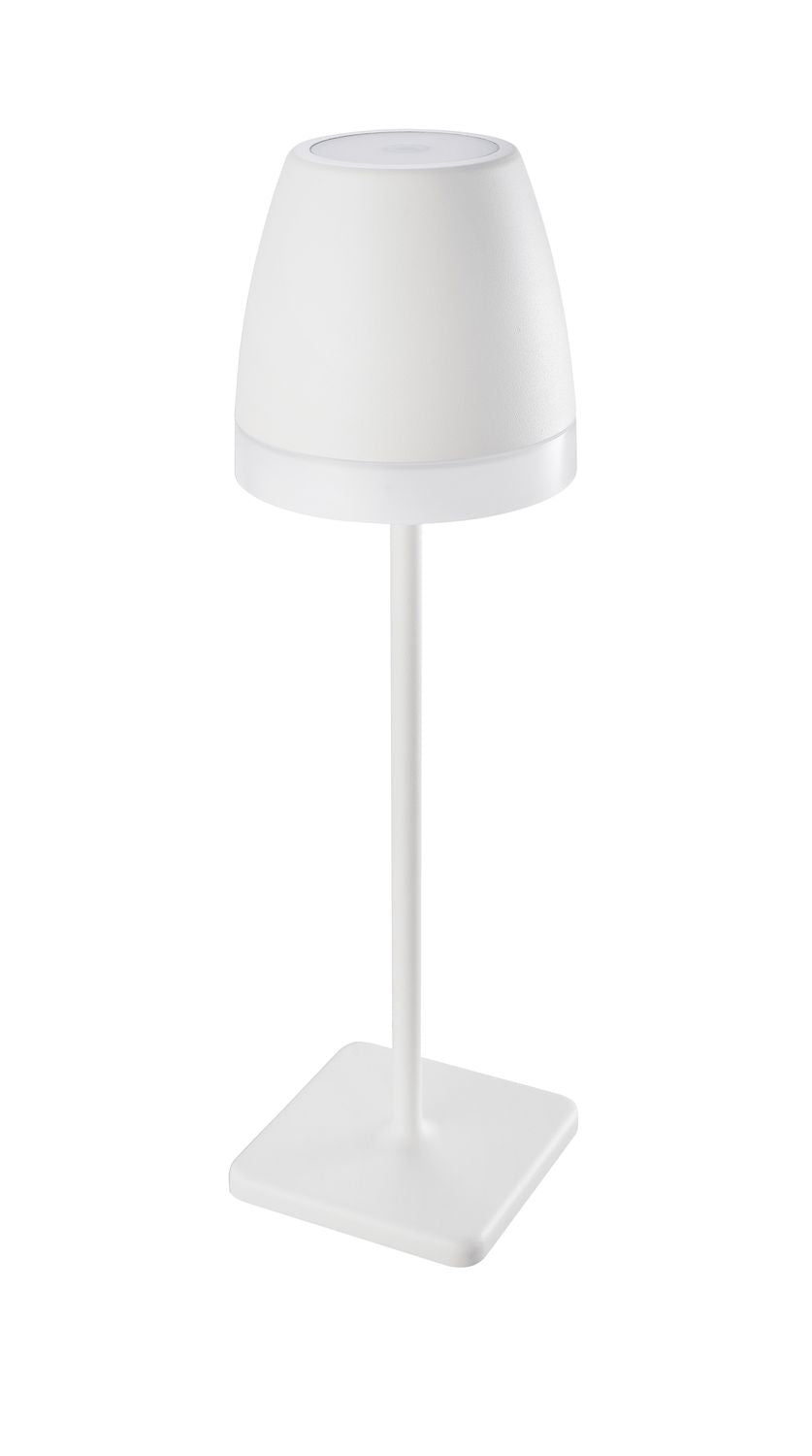 Lampe extérieure Colt blanche, H 38 cm (9223401)