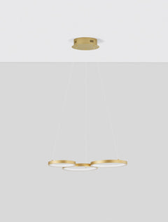 Suspension luminaire | Magnus Laiton