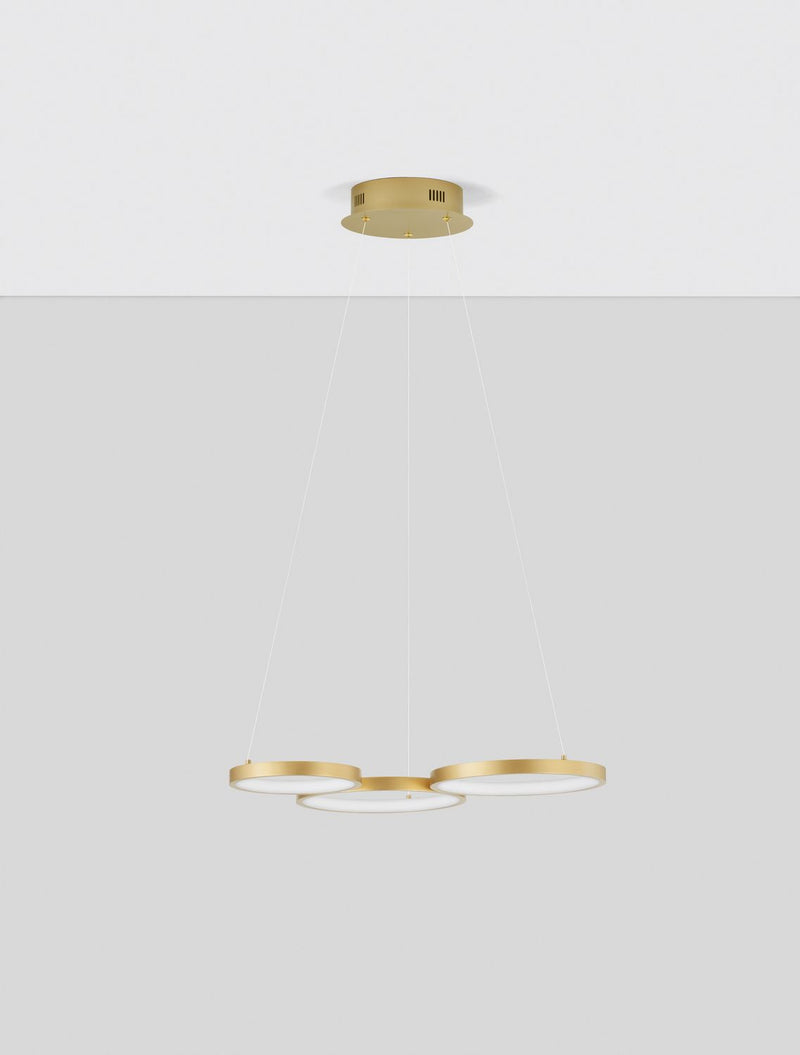 Suspension luminaire | Magnus Laiton