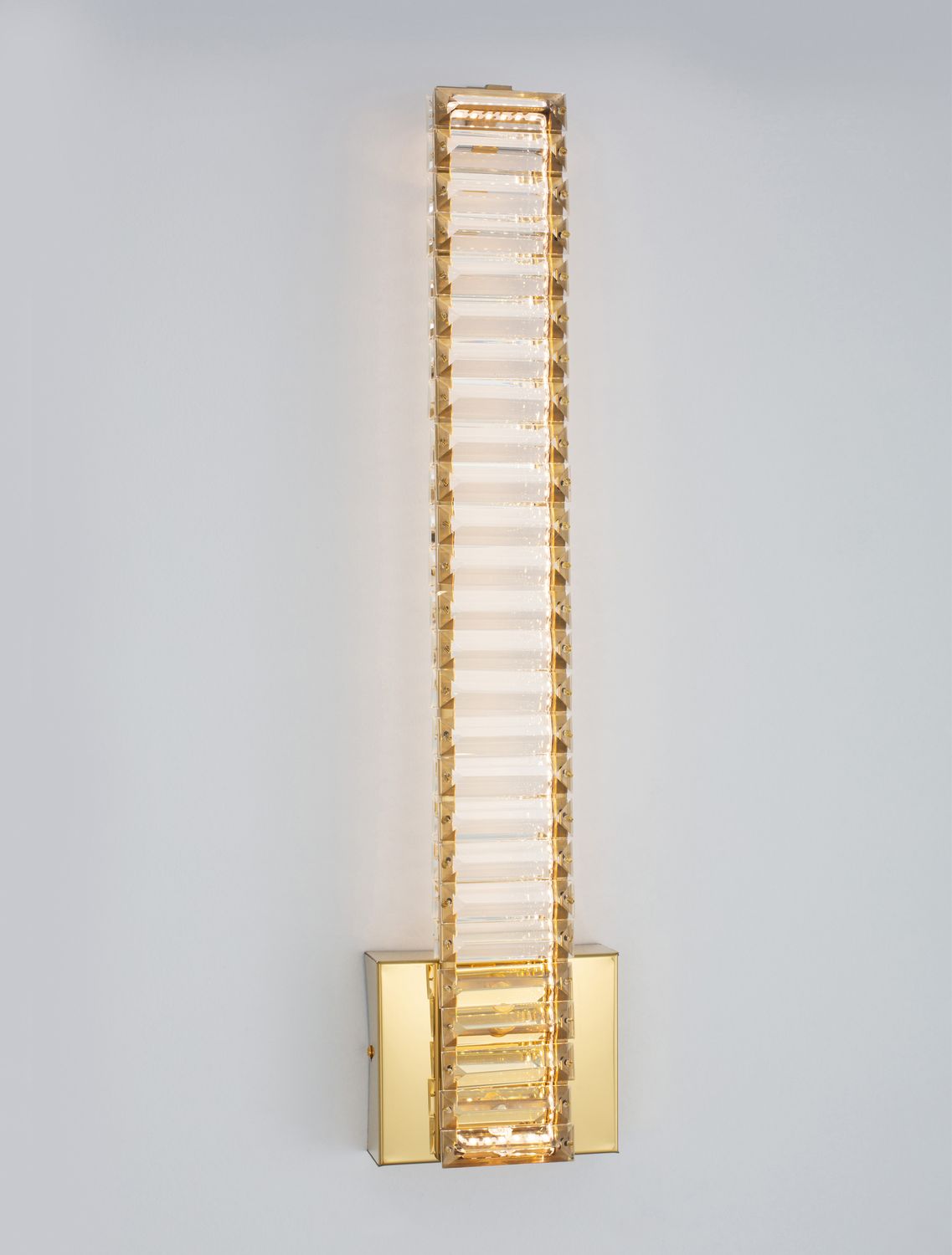 Applique murale Aurelia dorée, cristal (9333065)