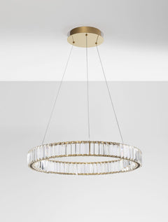 Suspension luminaire | Aurelia Dorée H 150 cm