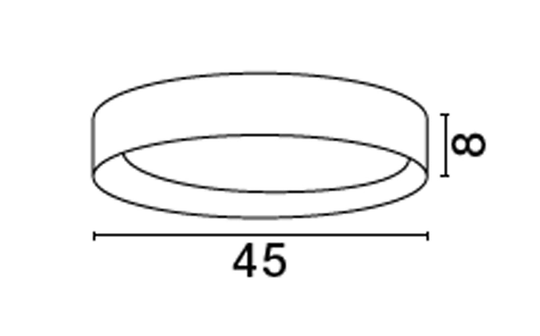 Luminaire plafonnier | Stake Ø 45 cm