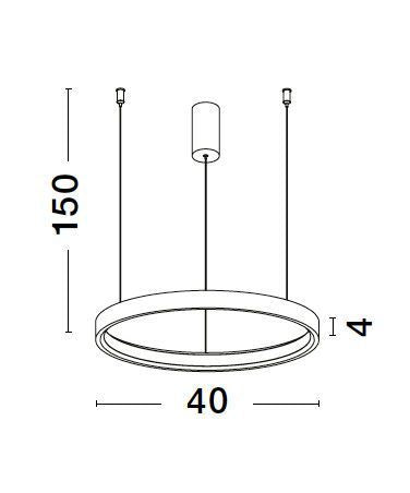 Suspension Perrine dorée (9345615)