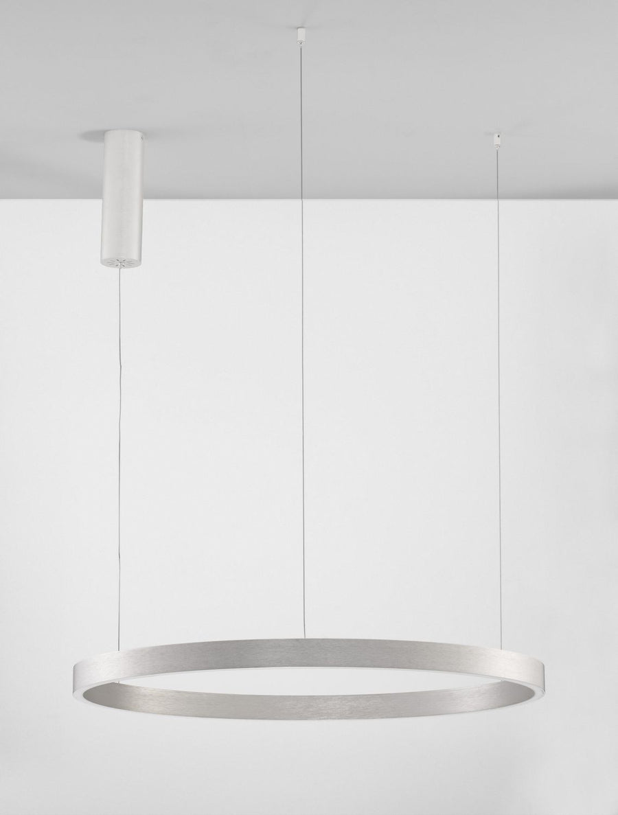 Suspension Elowen argentée, H 150 cm (9345666)