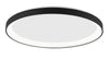 Plafonnier LED | Pertino Noir Ø 38 cm