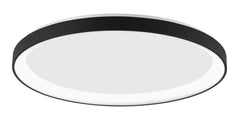 Plafonnier LED | Pertino Noir Ø 38 cm