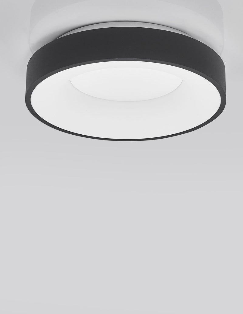 Luminaire plafonnier | Rando Noir Ø 38 cm