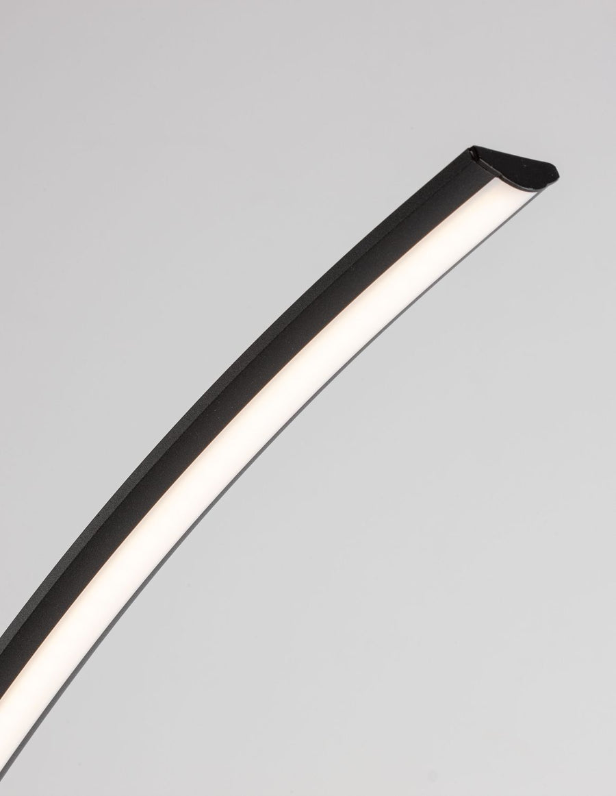 Lampadaire Premium noir, H 172 cm