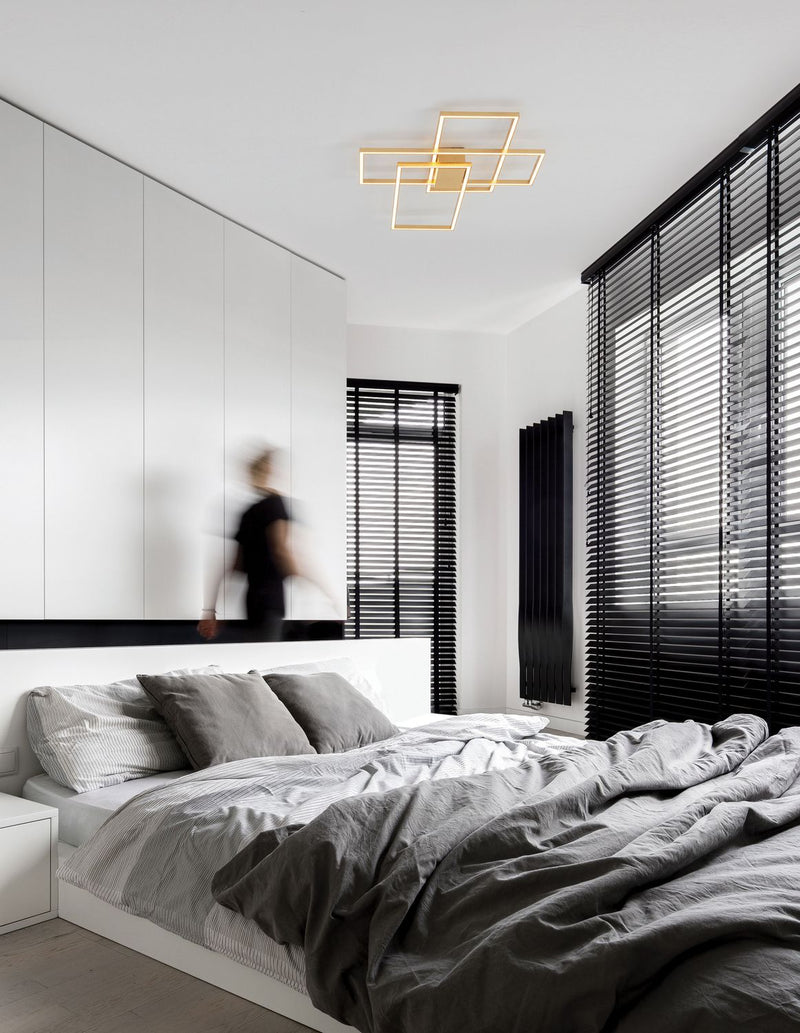 Luminaire plafonnier | Bilbao Doré L 90 cm