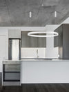 Suspension luminaire | Motif Blanche H 250 cm