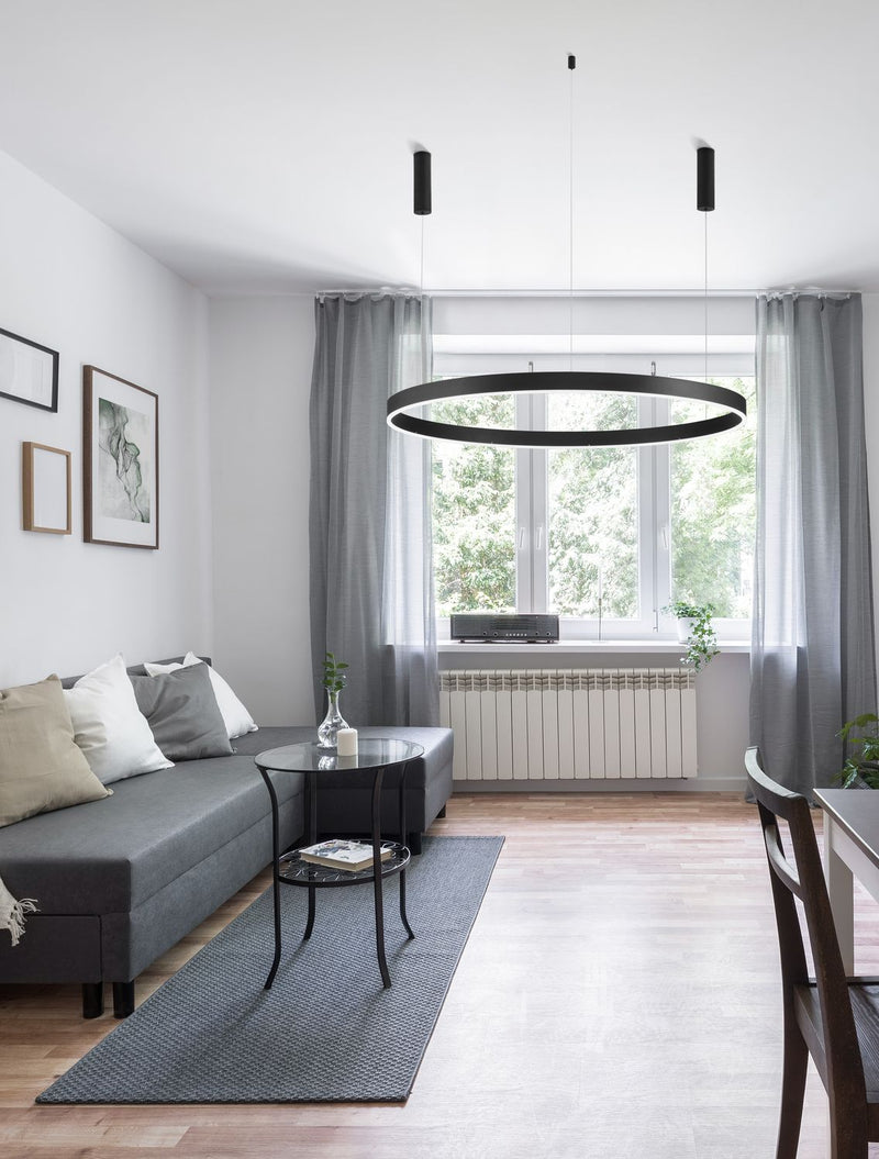 Suspension Motif noire, H 250 cm (9530219)