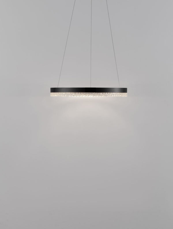Suspension Adria noire, H 150 cm (9530225)