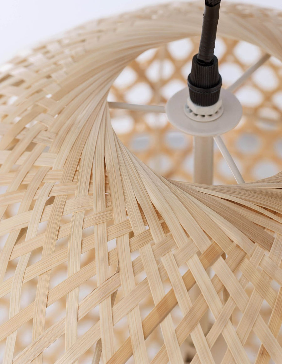 Suspension Aurora beige, rotin, H 250 cm (9586681)