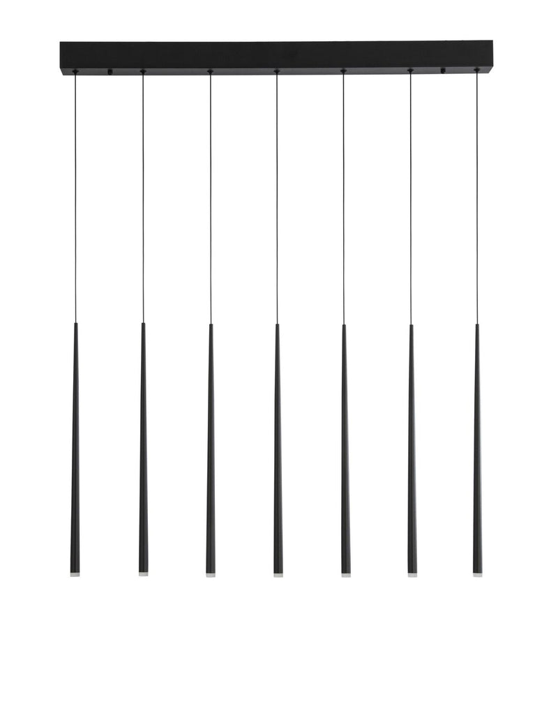 Suspension Giono noire, H 230 cm (9601007)