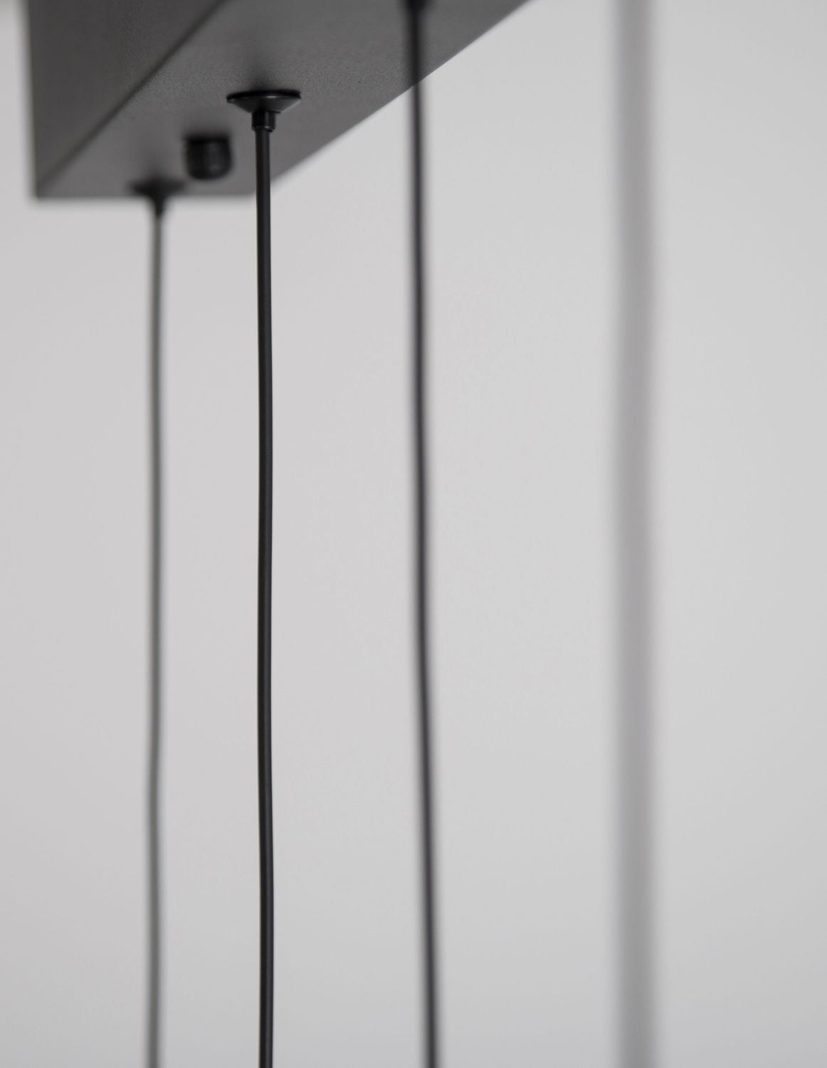 Suspension Giono noire, H 230 cm (9601007)