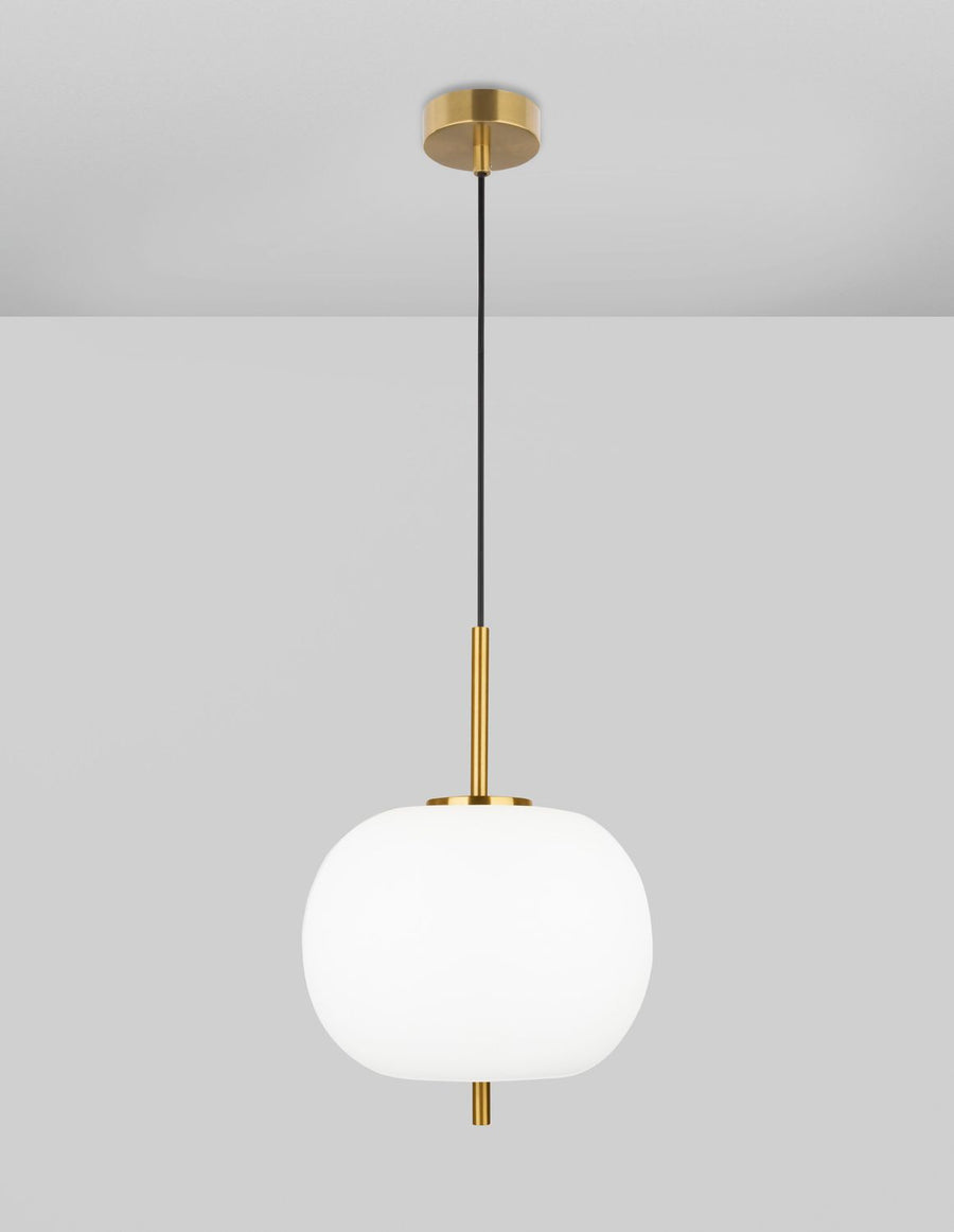 Silhouette complète du globe blanc suspendu sur fond gris clair neutre