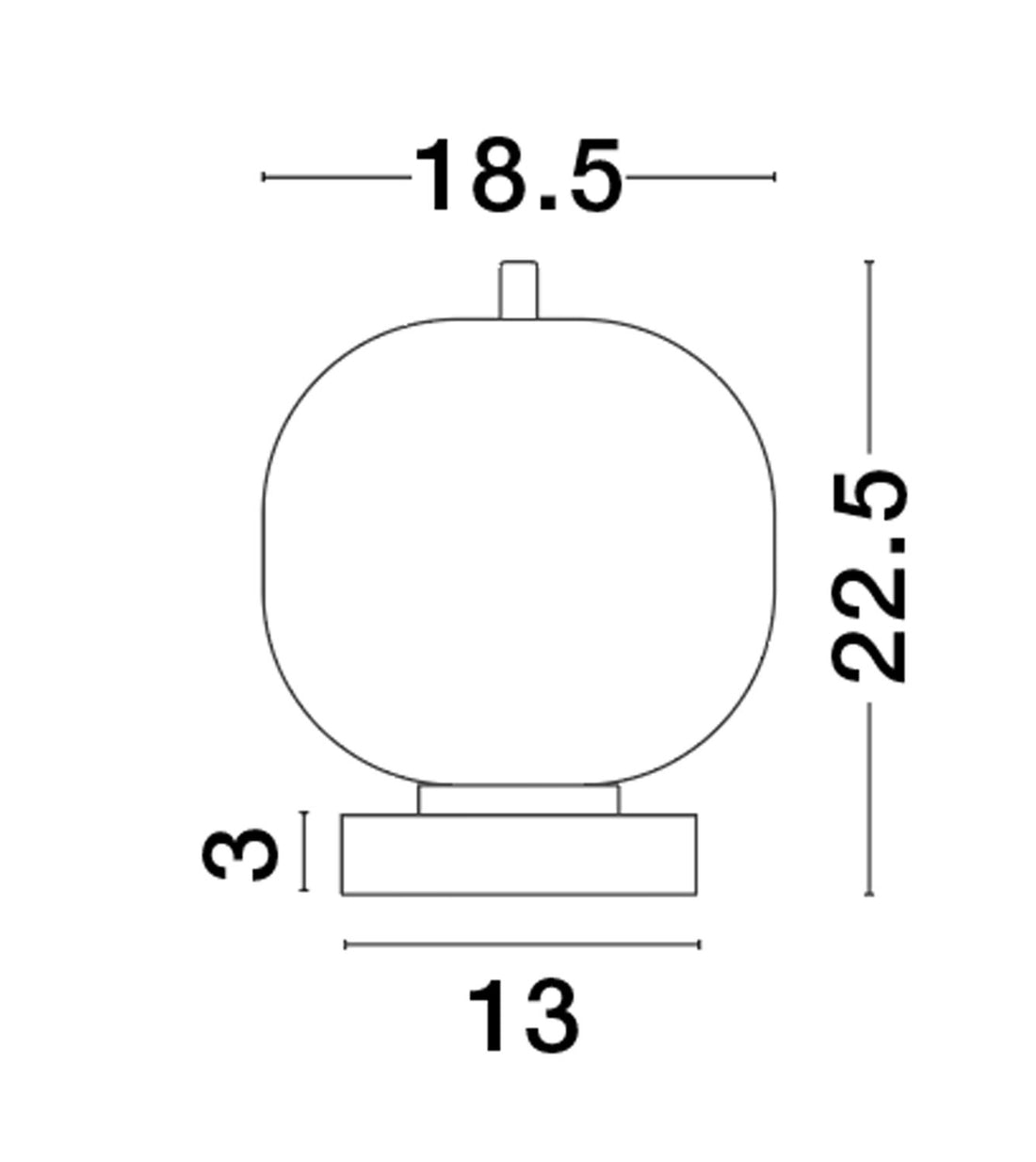 Lampe de chevet | Lato Noire