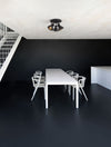Plafonnier Ruvi 3 lumières noir