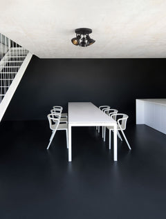 Plafonnier Ruvi 3 lumières noir