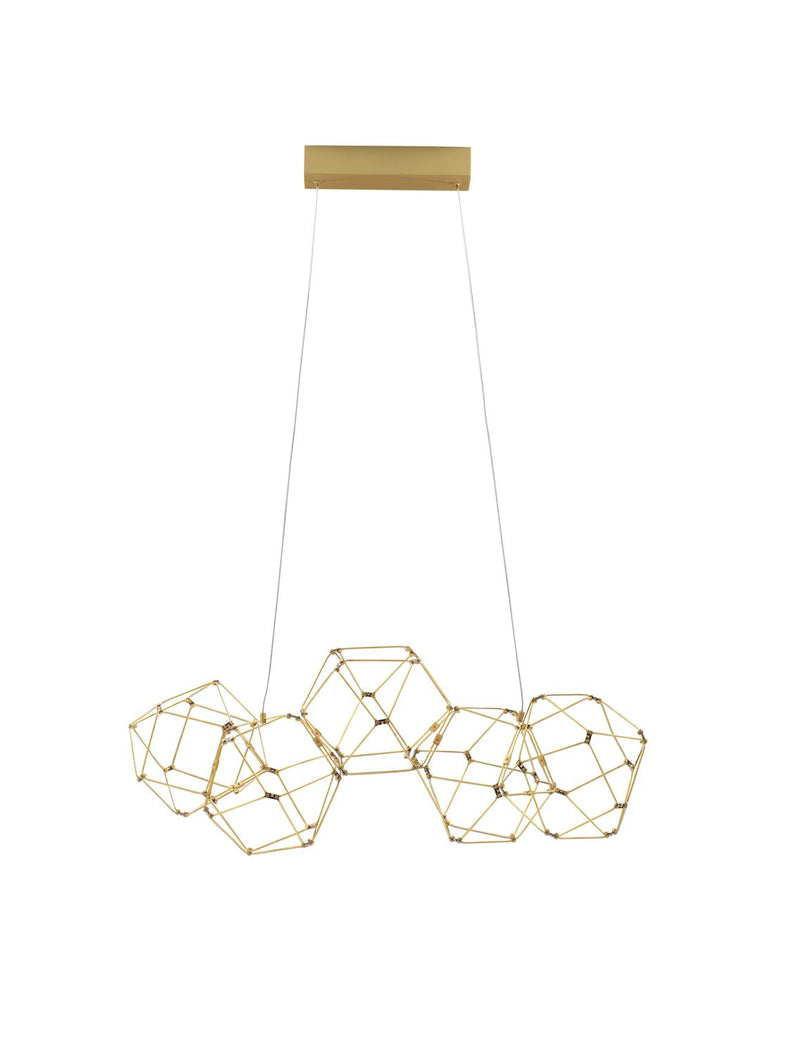 Suspension luminaire | Nebula Cuivrée