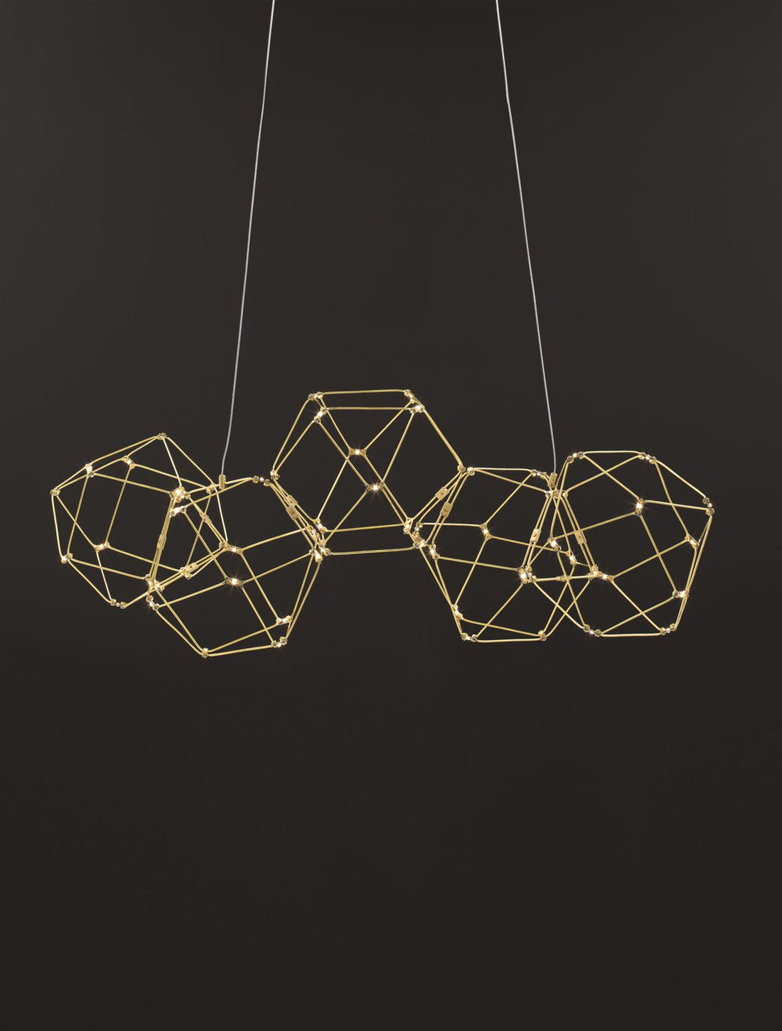 Suspension luminaire | Nebula Cuivrée
