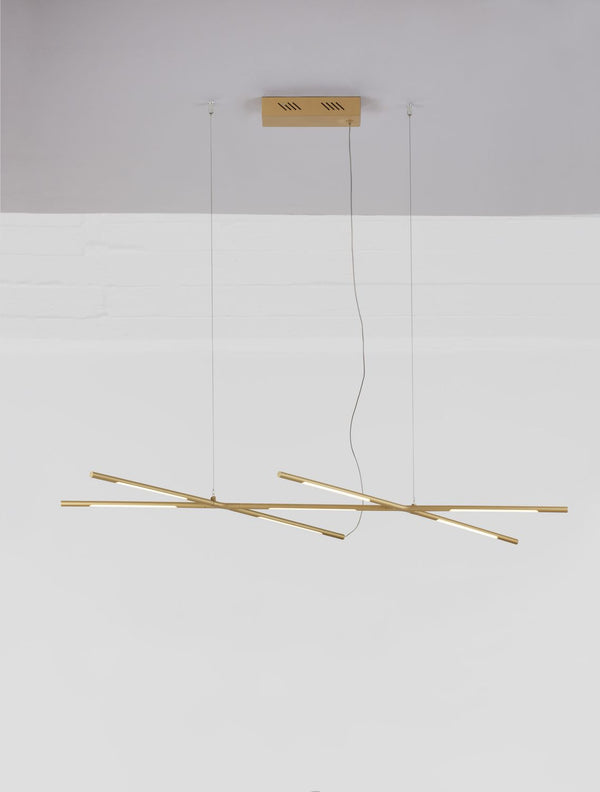 Suspension luminaire | Raccio Laiton H 200 cm