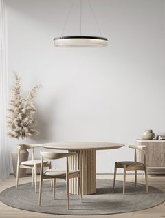 Suspension Pauline noire, verre (9695263)