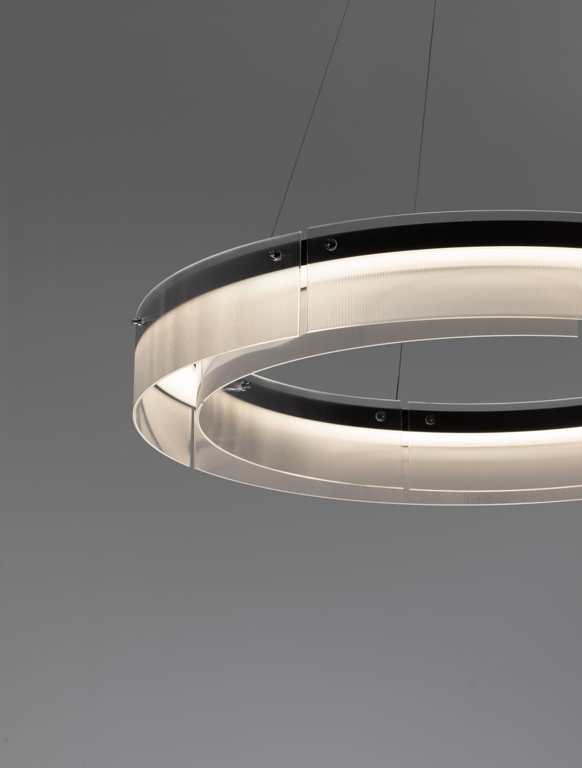 Suspension Pauline noire, verre (9695263)