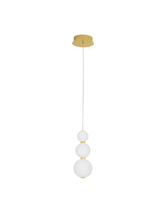 Suspension luminaire | Perla Dorée H 150 cm
