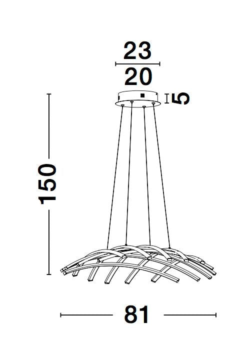 Suspension Narvi noire (9848138)