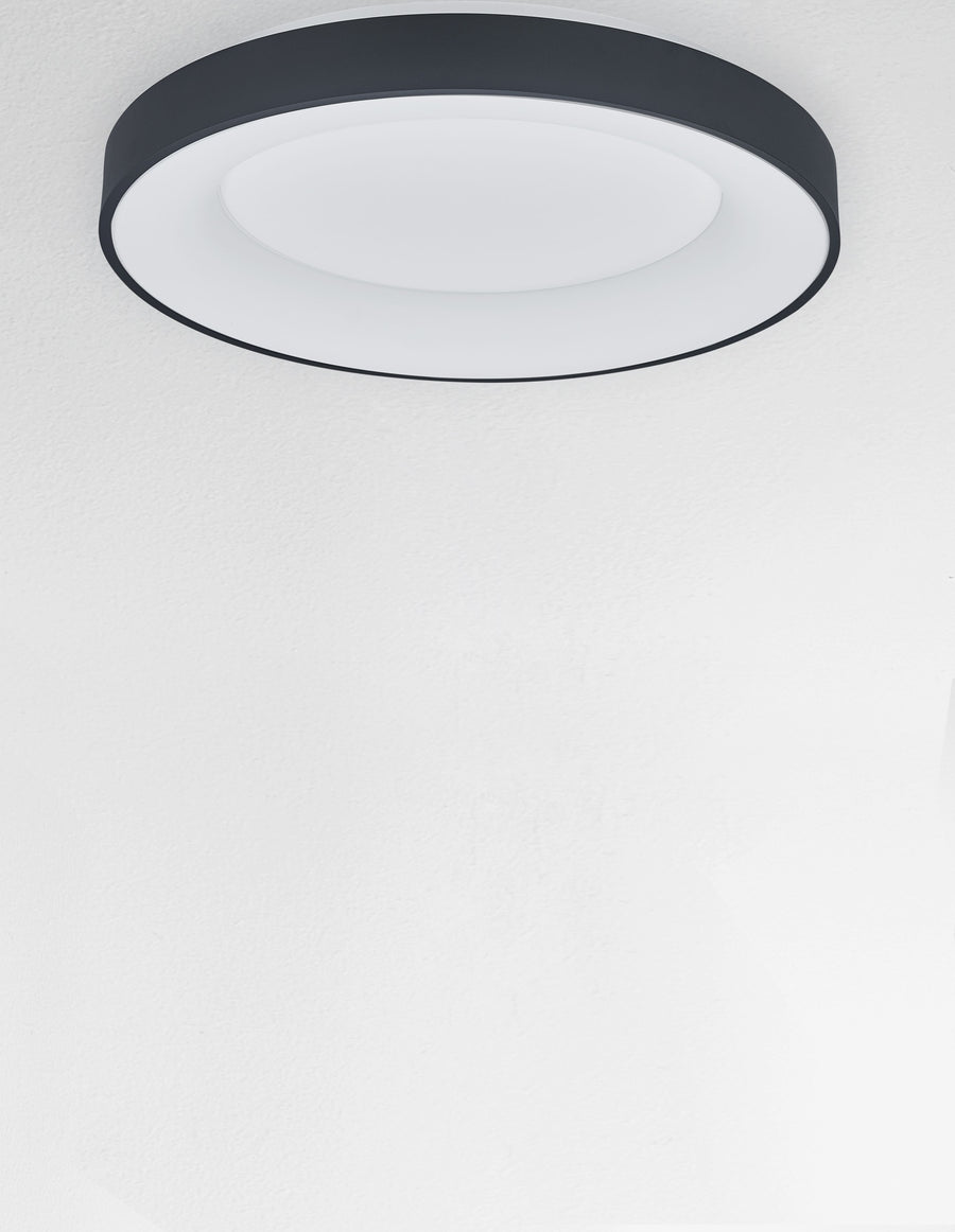 Plafonnier Rando Smart noir