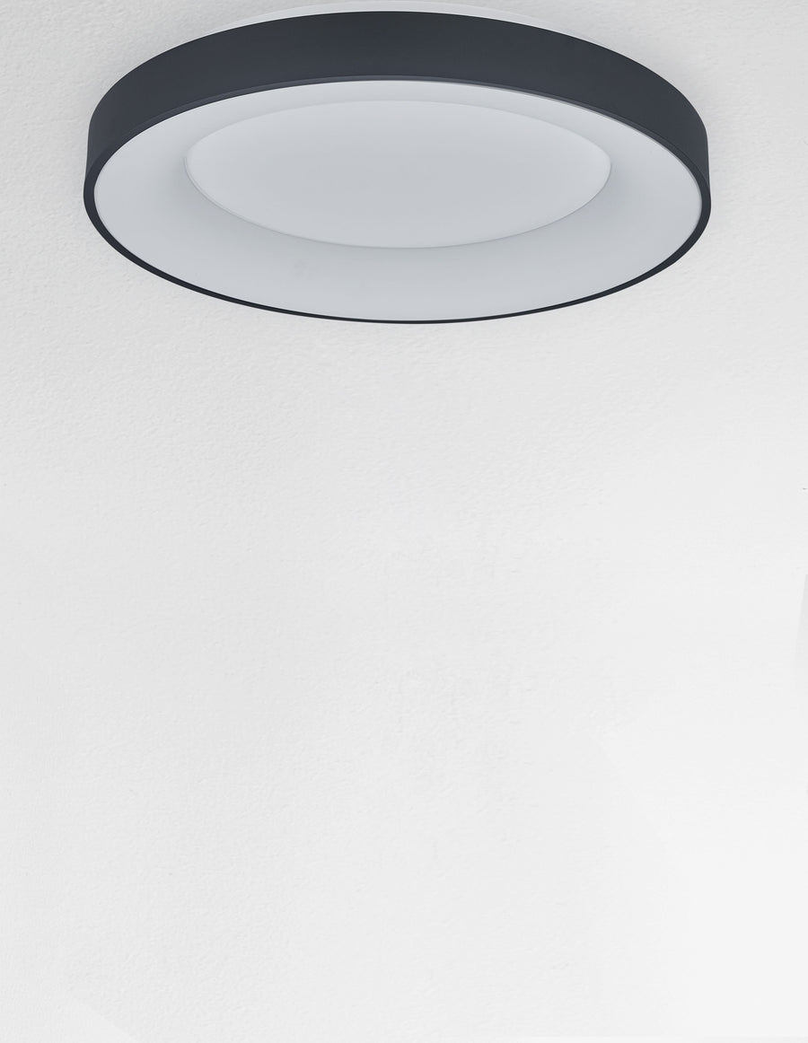 Plafonnier Rando Smart noir