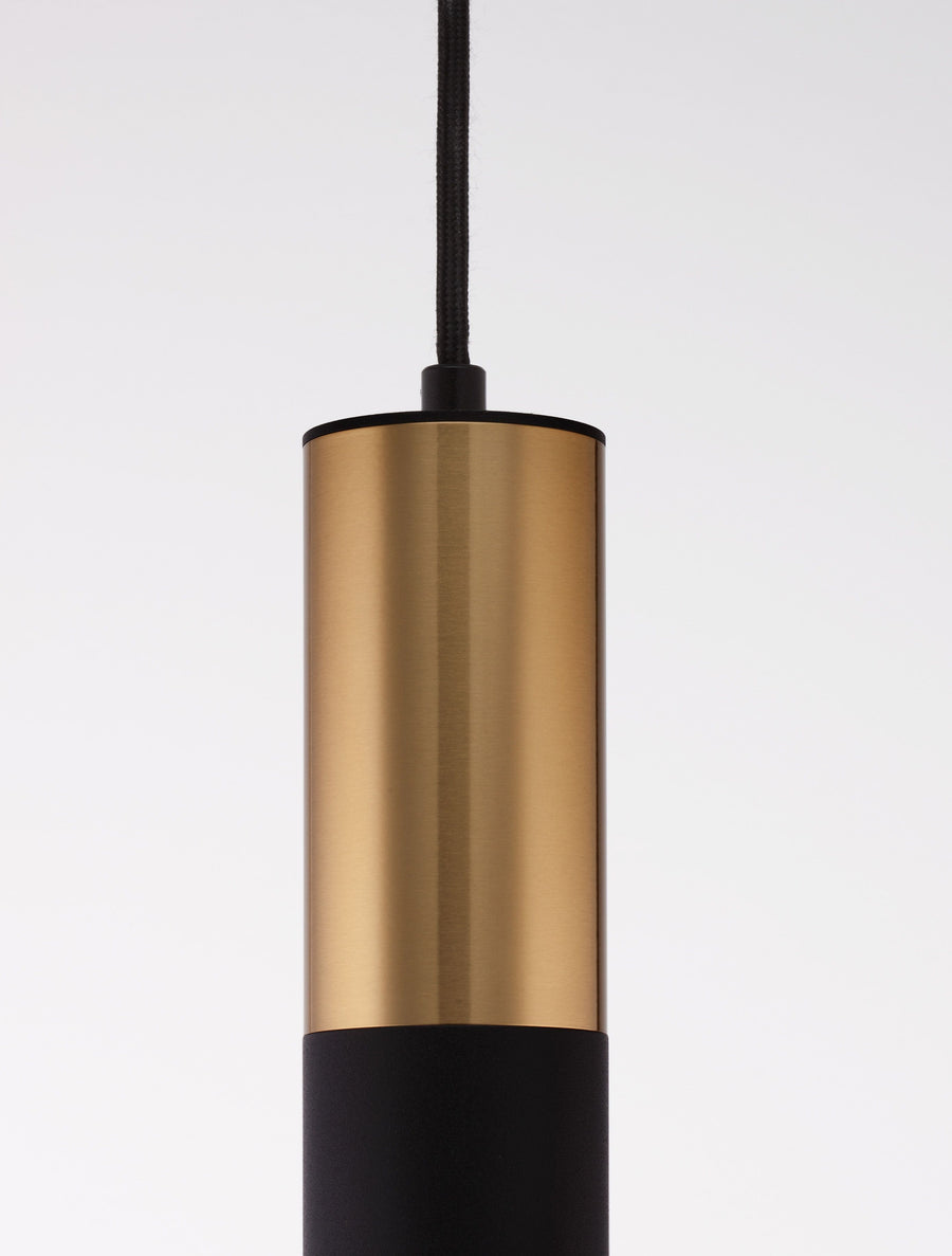 Suspension Pongo noire, H 180 cm (9911523)