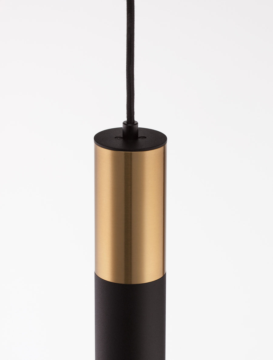 Suspension Pongo noire, H 180 cm (9911523)