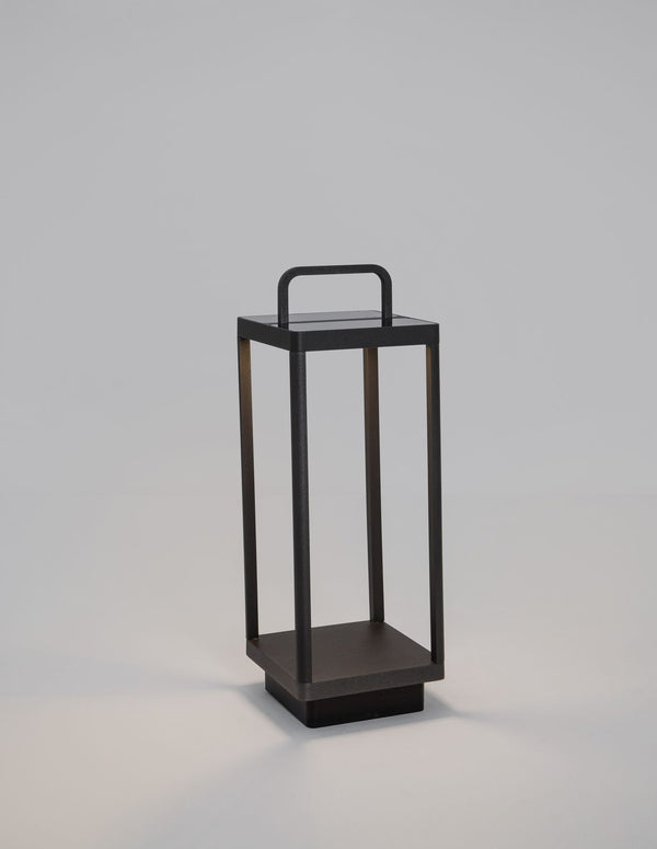 Borne extérieure Bali anthracite, H 51 cm