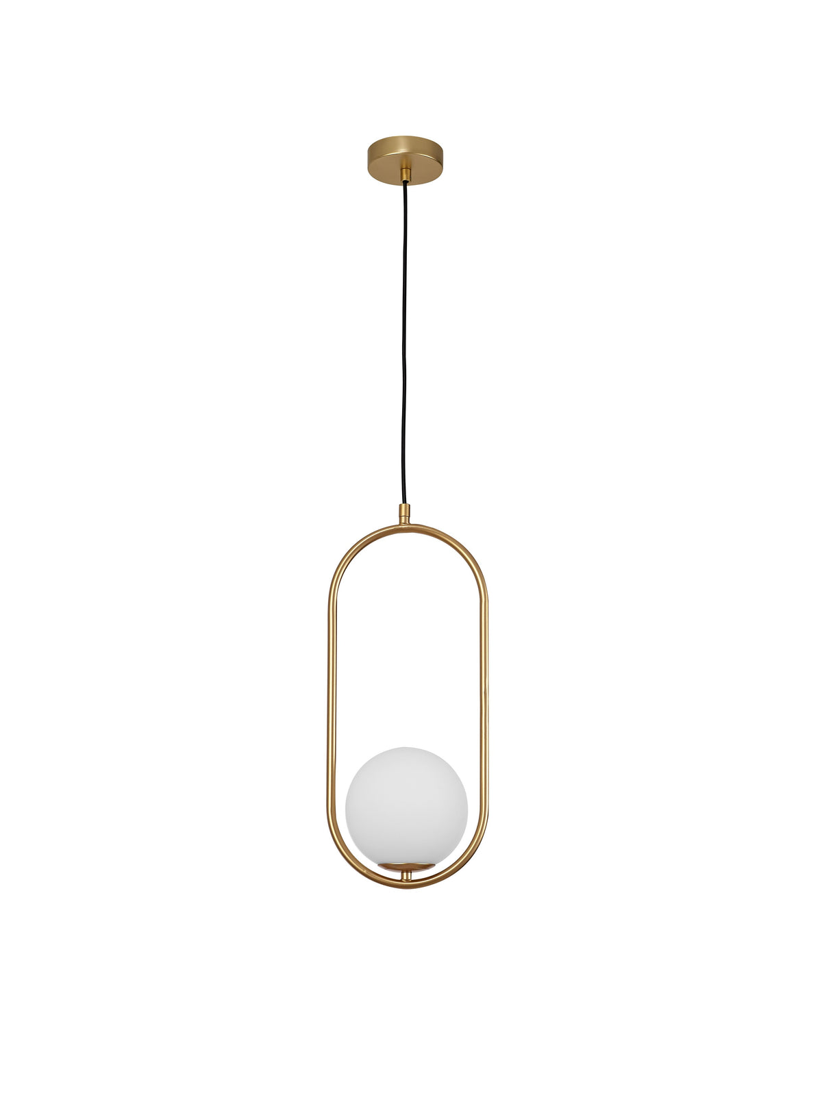 Suspension Obitar dorée, verre (9988170)