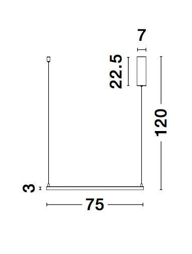Suspension Eterna blanche (9990733)